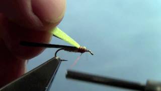 Tying with Hans Split Case PMD Nymph [upl. by Birch]