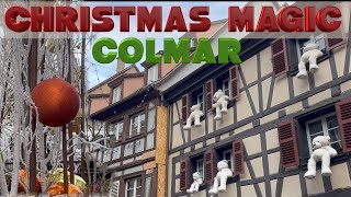 4K HDR Colmar France 🎄 The Magical Christmas Fair [upl. by Armat557]