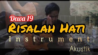 DEWA 19  RISALAH HATI  Instrument Guitar Akustik  lawaskustik [upl. by Aicsila685]