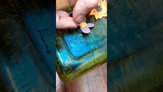 Diy with water bottle amp clay diy clayart bottlecraft claycraft yt ytshorts ytviral trending [upl. by Hgielsa]