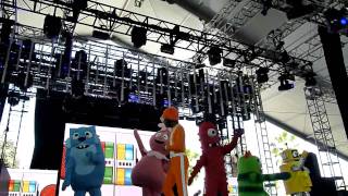 DJ Lance Rock Yo Gabba Gabba Live Performance  Coachella 2010 Part 44 [upl. by Zinnes174]