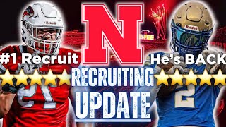 Nebraska’s BIGGEST Recruiting Weekend EVER  5STAR Michael Terry IS BACK  Husker Football Reaction [upl. by Ynaffik921]