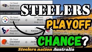 Pittsburgh Steelers Road To The NFL PLAYOFFS Explained Week 18 [upl. by Lahey688]