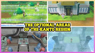 The Optional Areas of the Generation 1 Pokémon Games [upl. by Merfe]