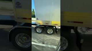 Peterbilt pulling dryvan Oconomowoc Wisconsin shorts [upl. by Oniger812]