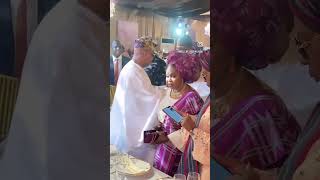 VICE PRESIDENT OF NIGERIA WAS SIGHTED AT MADAM BOLA SHAGAYA’S SON’S WEDDING [upl. by Lebama]