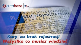 Rejestracja pojazdu 👉 kiedy kara za jej brak❓ Czy auta z USA też muszą przestrzegać terminu [upl. by Oswald899]