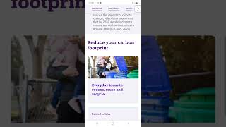 Your carbon footprint tracker App from Nat West [upl. by Genvieve]