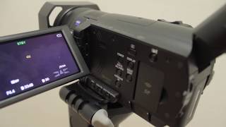 Sony HDRCX900 First Look [upl. by Themis940]