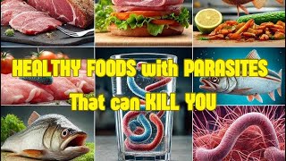 Common foods with parasites [upl. by Charlena668]