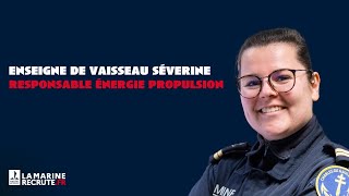 Découvrez la Marine nationale avec Séverine responsable énergie propulsion nucléaire ☢️ [upl. by Hallutama]