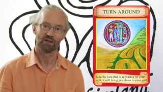 Turn Around Card  Labyrinth Wisdom Cards  Tony Christie [upl. by Stanfield]