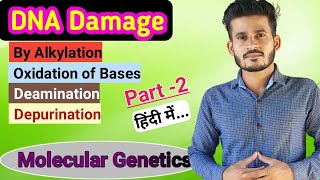 DNA Damage and Repair  Part 2  हिंदी में  MSc  CSIR NET  GATE [upl. by Noryd]