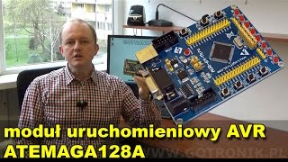 Moduł uruchomieniowy AVR Atmega128A [upl. by Bolger402]