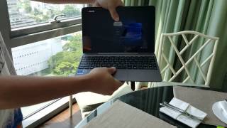 超強吸力  ASUS Transformer Book T100HA [upl. by Eladnyl]