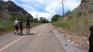 Provo Canyon Time Lapse Bike Ride Down Provo River Trail [upl. by Tisman428]