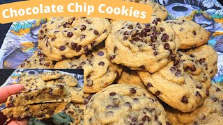 Chocolate Chip Cookies  so moist so yummy And not too sweet [upl. by Idnib]