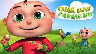 Zool Babies Series  One Day Farmers Episode  Catching The Thief  Videogyan Kids Shows [upl. by Gotcher]