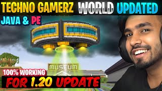 How to download Techno Gamerz fully updated world with UFO for java  100 working  In 120 update [upl. by Kenison]