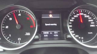 Audi a5 sportback 30 tdi quattro stronic 2011 240hp 500nm 0100 0190 acceleration [upl. by Gone797]