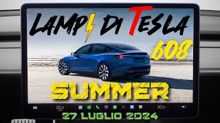 Summer update arriva il summon FSD 125 su hardware 4⚡️Lampi di Tesla 608 [upl. by Eural720]