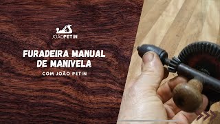 Furadeira Manual de Manivela [upl. by Decamp76]