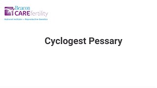 Cyclogest Pessary Administration TutorialTeach  Beacon CARE Fertility [upl. by Siva626]