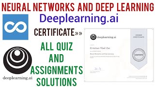 Neural Networks and Deep Learning Coursera Quiz Answers and Assignments Solutions  Deeplearningai [upl. by Inohtna368]