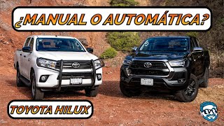 ¡Manual o automática Así es la indestructible Toyota Hilux [upl. by Jarid]