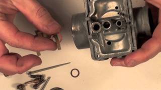 Mikuni Carb Series  3 assembly video with details [upl. by Dall]