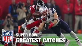 Best Catches in Super Bowl History  NFL Highlights [upl. by Eentrok]