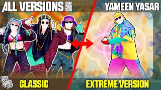 COMPARING YAMEEN YASAR  JUST DANCE COMPARISON ALL VERSIONS [upl. by Etnoval]