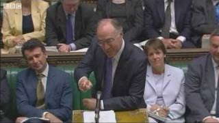 Tony Blair  Purple Powder Protest in Commons [upl. by Sidnee]