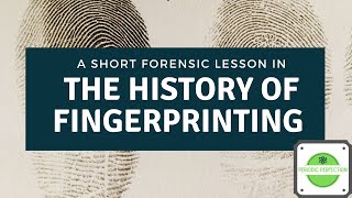 History of Fingerprinting [upl. by Notlih664]