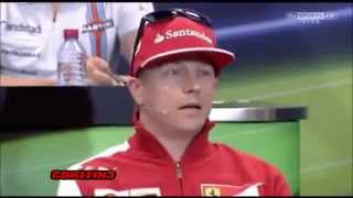 Kimi I cannot hear the question Monaco 2014 Press Conference [upl. by Baily]