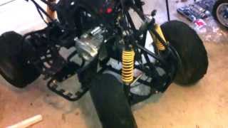 110 cc Chinese quad atv transmission problem diagnosis 1 [upl. by Panchito]