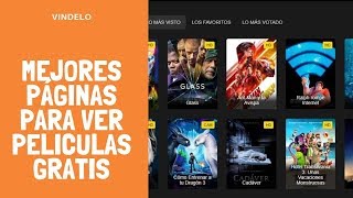 12 mejores paginas para ver PELICULAS y SERIES ONLINE 2019 [upl. by Sucramed]