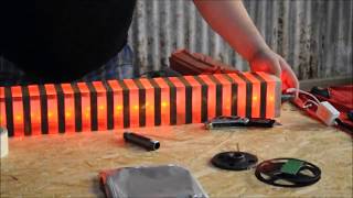 LED acrylic wood light DIY project [upl. by Azitram]