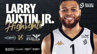 Larry Austin 14 points Highlights vs Surrey Scorchers [upl. by Atelahs]