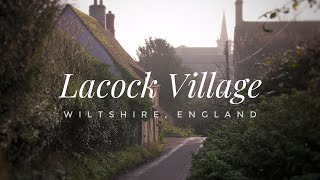 Lacock England a beautiful village and morning walk [upl. by Aicul878]