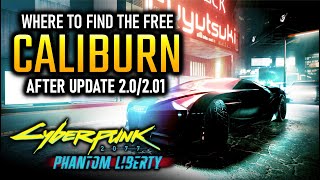 Cyberpunk 2077 20 How to get the FREE Rayfield CalIburn  Batman  Murkman car level 30 SC [upl. by Gabrielli112]