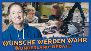 TECHNIKTEST amp WÜNSCHEWAGEN Träume gehen in Erfüllung  WunderlandUpdate 27  Miniatur Wunderland [upl. by Fredie671]