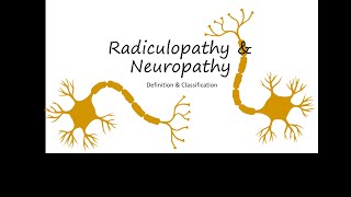 Nerve Injury  Radiculopathy and Neuropathy [upl. by Ahsienor929]