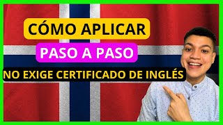 Pagan todo Beca COMPLETA en NORUEGA para latinos PASO A PASO  ISFIT [upl. by Dranyer295]