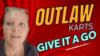 outlaw Karts Qld give it a go Libby [upl. by Notnilc]