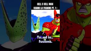 CELL E CELL MAX USANO LA FUSIONE PT 1 🇮🇹 ANIMAZIONE DI DEVILARTEMIS EmanueleAnastasio92 [upl. by Repooc]