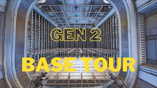 Ark  Genesis 2 Vent Base Tour  2023 [upl. by Ahseinaj]