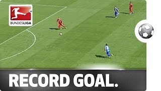 9Second Goal  Vollands Bundesliga Record [upl. by Namrak682]