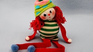 How to Make an quotElf on a Shelfquot Sock Doll  Sophies World [upl. by Yttig97]