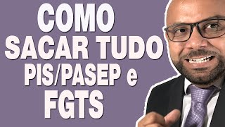 COMO TIRAR CERTIDÃO PARA SAQUE DE FGTS PIS E PASEP 2021 [upl. by Ambert]